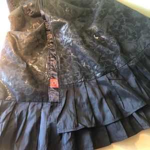 wrap, satin and jacquard reversible